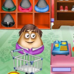 Pou Conduce y va de Compras