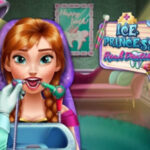 Princesa de Hielo en el Dentista