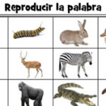 Puzzle de Animales en Español