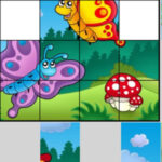 Puzzle de Arrastrar Bloques en Primavera