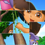 Puzzle Deslizante de Dora