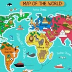 Puzzle de Mapa del Mundo