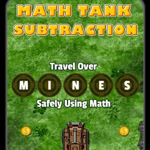 juego educativo de restas con el tanque matemático