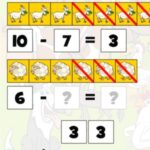 RESTAS VISUALES para niños