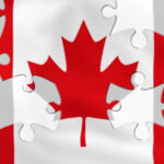 Rompecabezas Bandera de Canadá