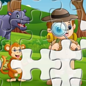 Rompecabezas en la Jungla en Cokitos