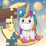 PUZZLE ROMPECABEZAS de UNICORNIOS online