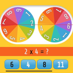 girasol bibliotecario Ciego Juegos de Matemáticas para niños de 8 Años • Cokitos.com
