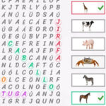 SOPA DE LETRAS de ANIMALES en Español