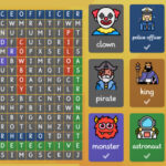 Sopa de Letras de Carnaval en Inglés