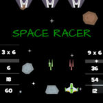 SPACE RACER: Tablas de Multiplicar