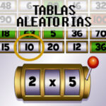 TABLAS de MULTIPLICAR Aleatorias