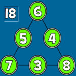 Juego de TRIÁNGULO MÁGICO
