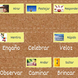 juego de unir sinónimos en español
