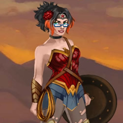 Vestir a Wonder Woman en Vestir a Wonder Woman en