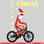 Xmas Wheelie: Papa Noel en bicicleta